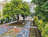 حیاط ویلا کد27 در قائمشهر 436567456786785678