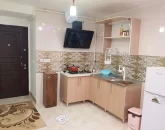 کابینت چوبی و هود آشپزخانه آپارتمان در قائم شهر