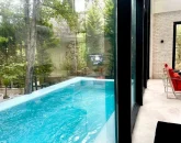 استخر 4 فصل و نمای داخل و بیرون ویلای 637 متری در نکا 015214568746987