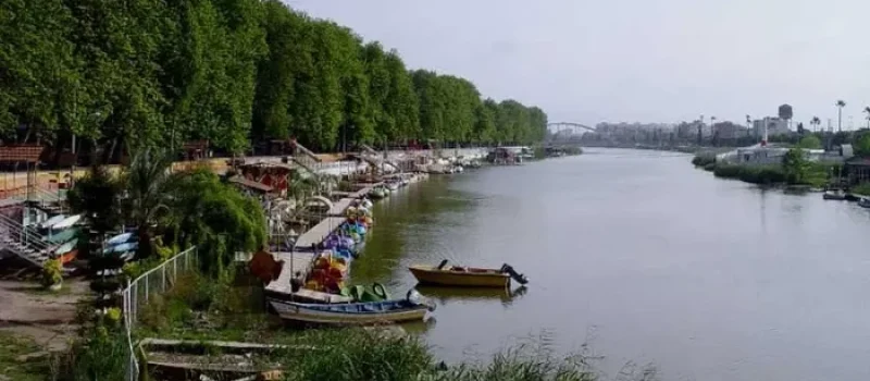 رودخانه بابلرود و قایق های اسکان در رودخانه 65341634153415